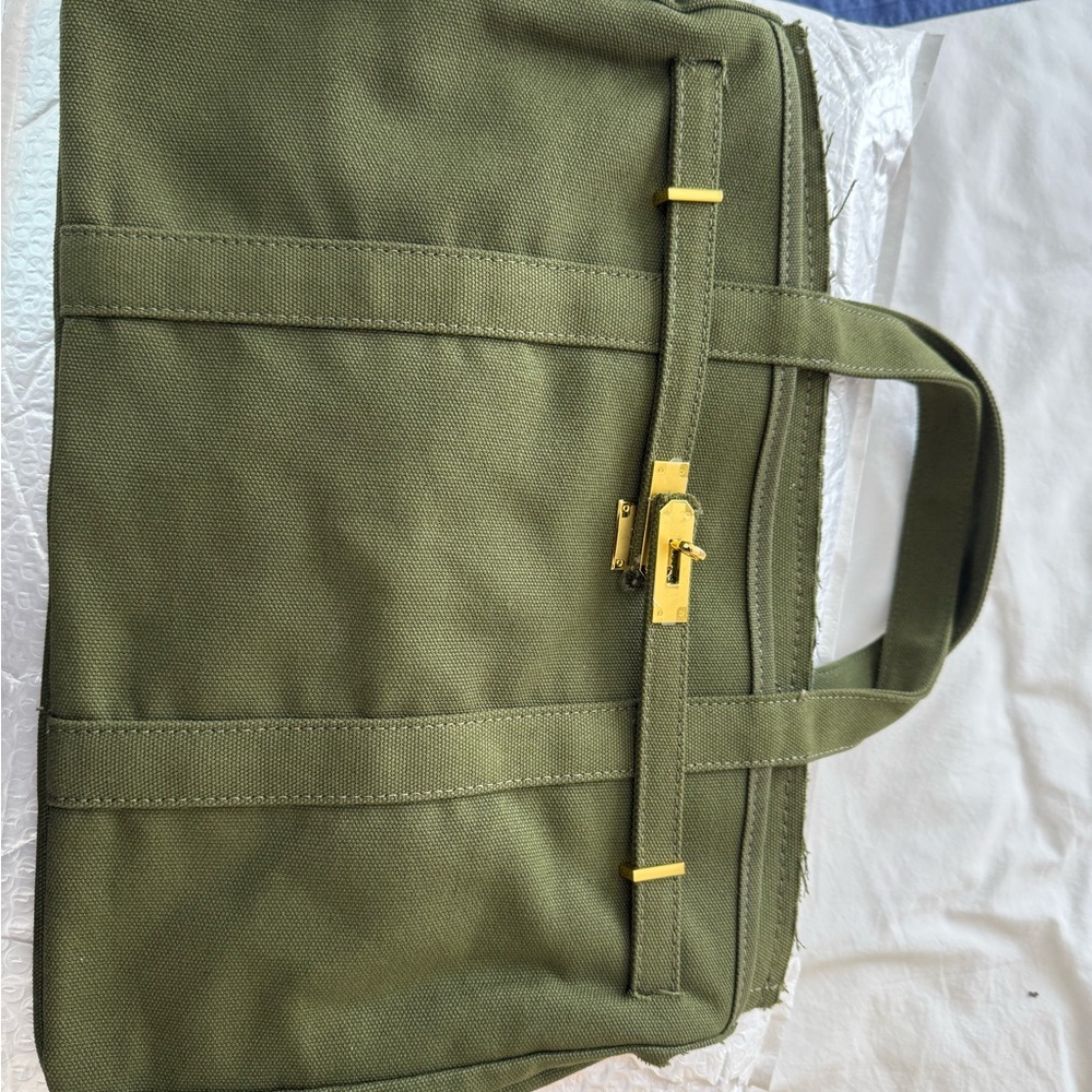 New Olive Boatkin Bag